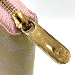 Louis Vuitton M80361 Monogram by the pool Long Wallet pink GoldHardware