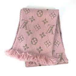 Louis Vuitton M70466 Glitter Monogram fringe Scarf pink