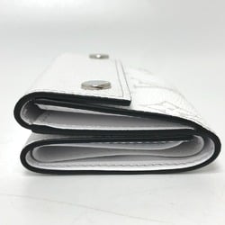 Louis Vuitton M30899 Taigarama Monogram Wallet CompactWallet Trifold wallet White SilverHardware