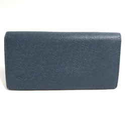 Louis Vuitton M30662 Taiga long wallet bifold Long Wallet Ocan blue