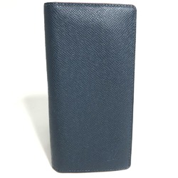 Louis Vuitton M30662 Taiga long wallet bifold Long Wallet Ocan blue