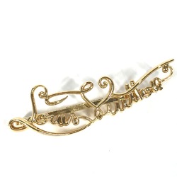 Louis Vuitton M69614 hair accessories hair pin Valletta Gold