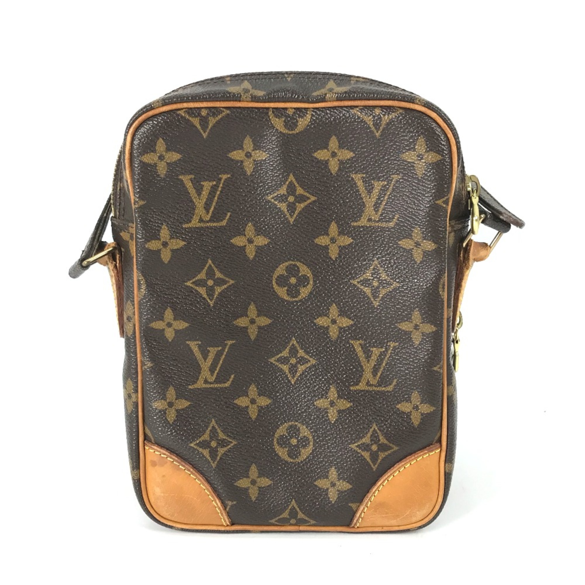 Louis Vuitton M45236 Monogram Crossbody bag Pochette Shoulder Bag Brown