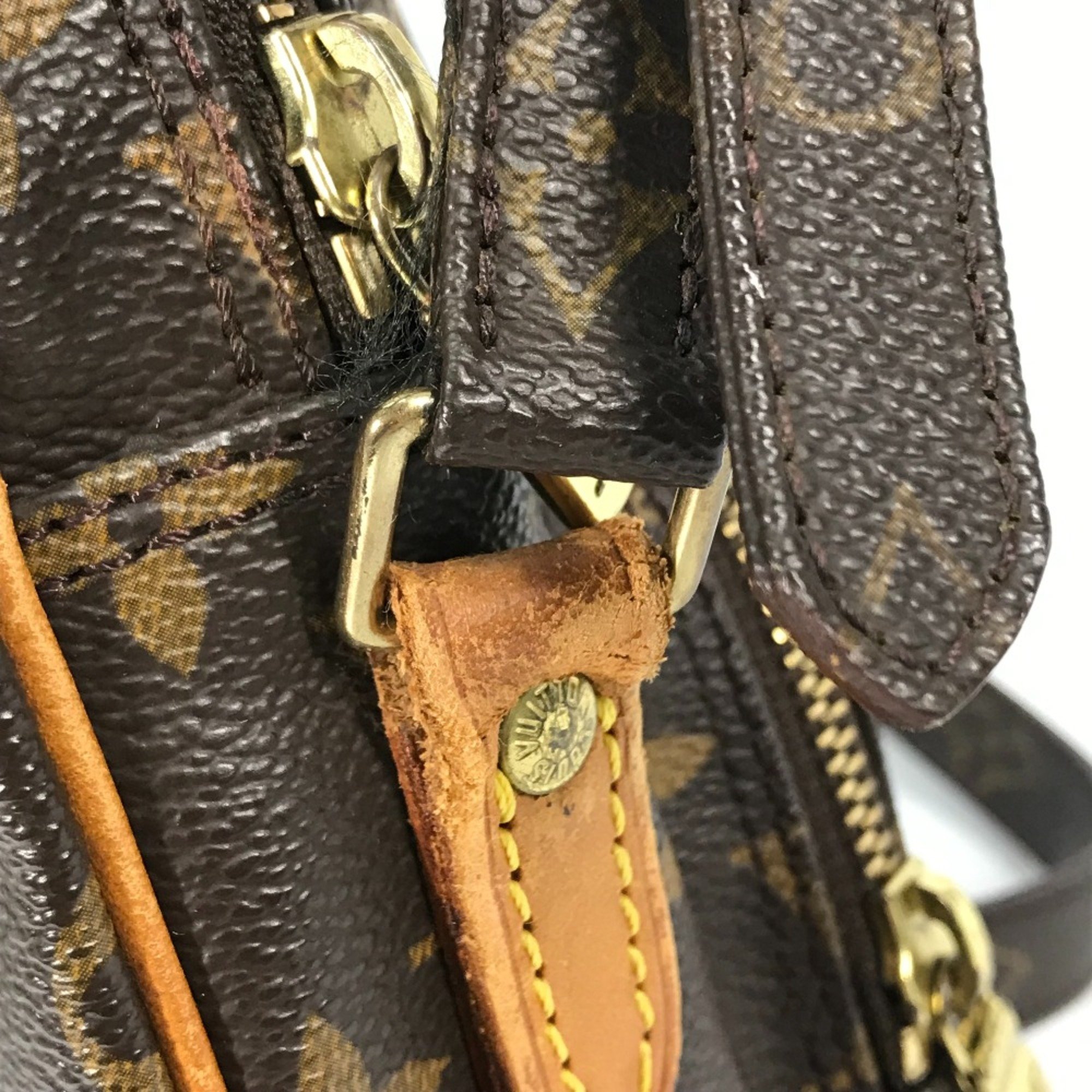 Louis Vuitton M45236 Monogram Crossbody bag Pochette Shoulder Bag Brown