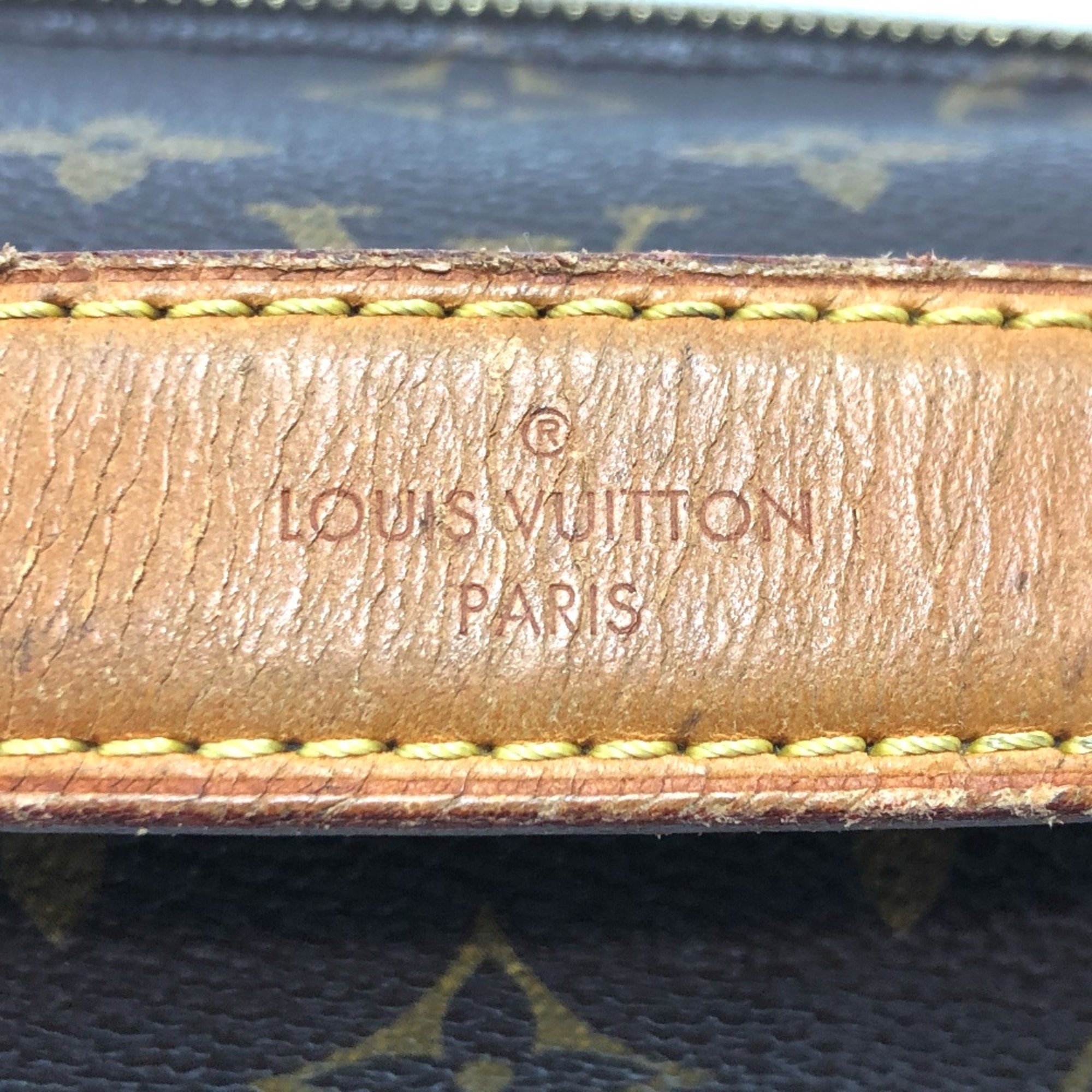 Louis Vuitton M40780 Monogram 2WAY Shoulder Bag Hand Bag Brown GoldHardware