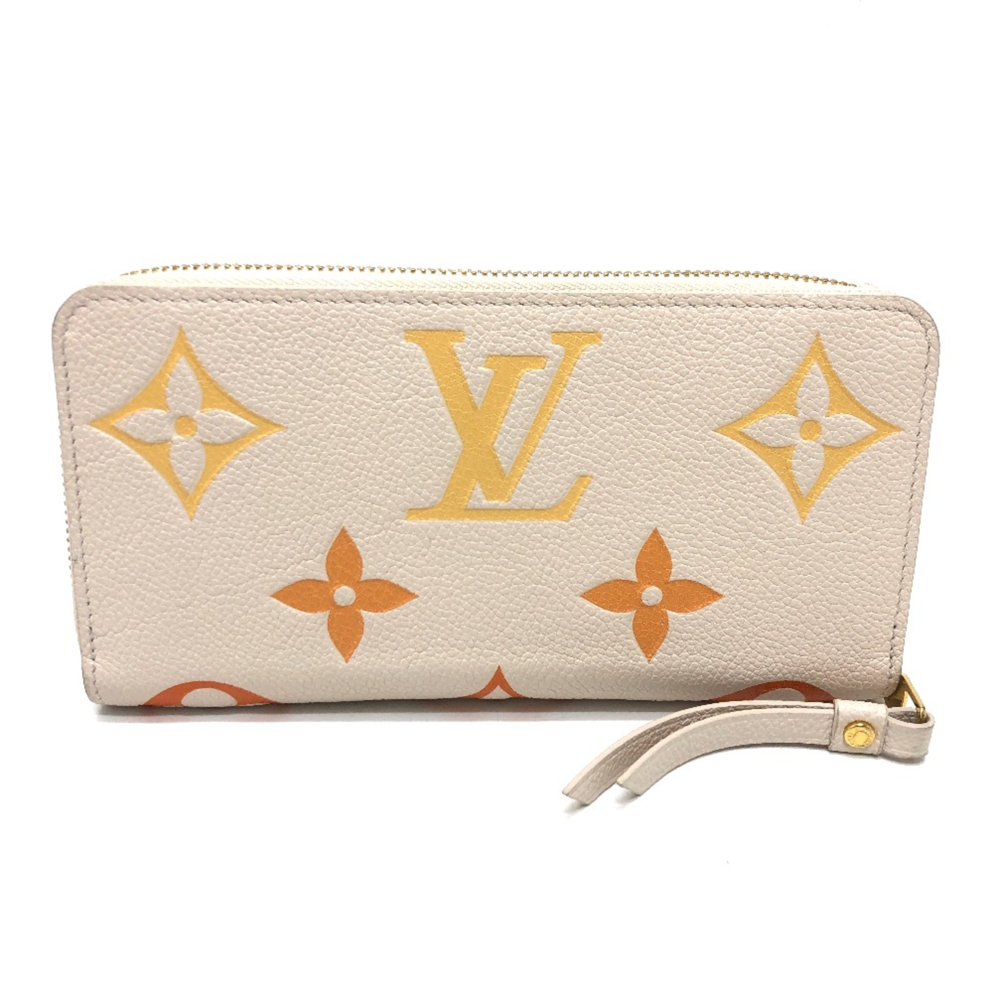 Louis Vuitton M80402 MonogramEmpreinte Long Wallet Beige GoldHardware