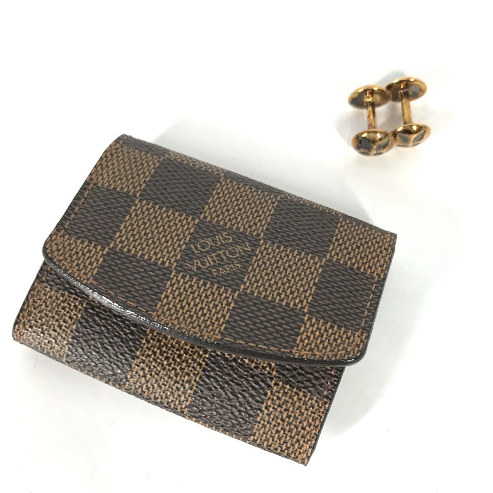 Louis Vuitton M30974 Accessories With Damier case cuffs Gold