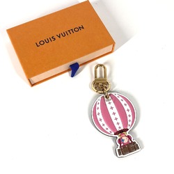 Louis Vuitton M68654 Bag Charm Key Holder pink