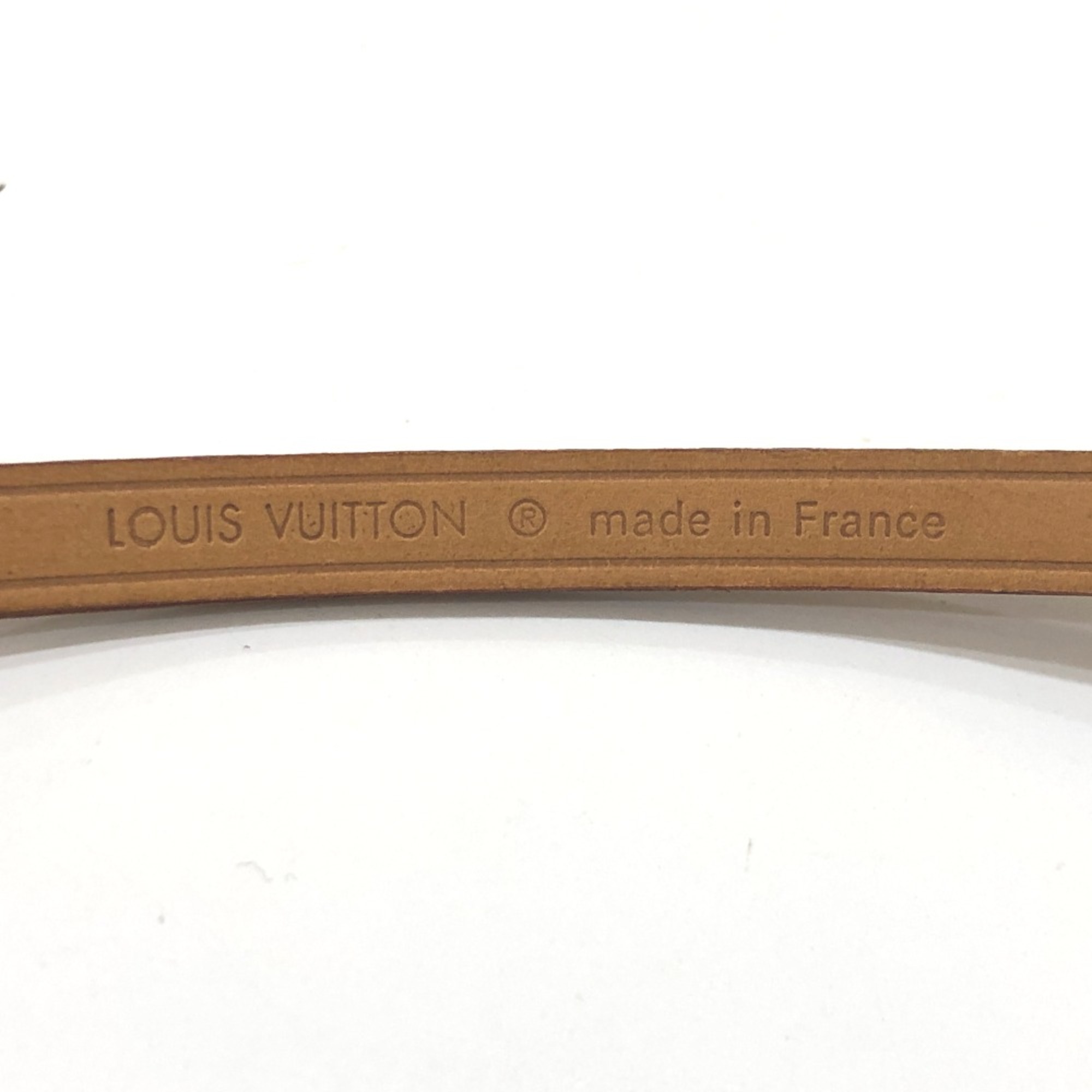 Louis Vuitton Shoulder belt Shoulder strap Beige GoldHardware