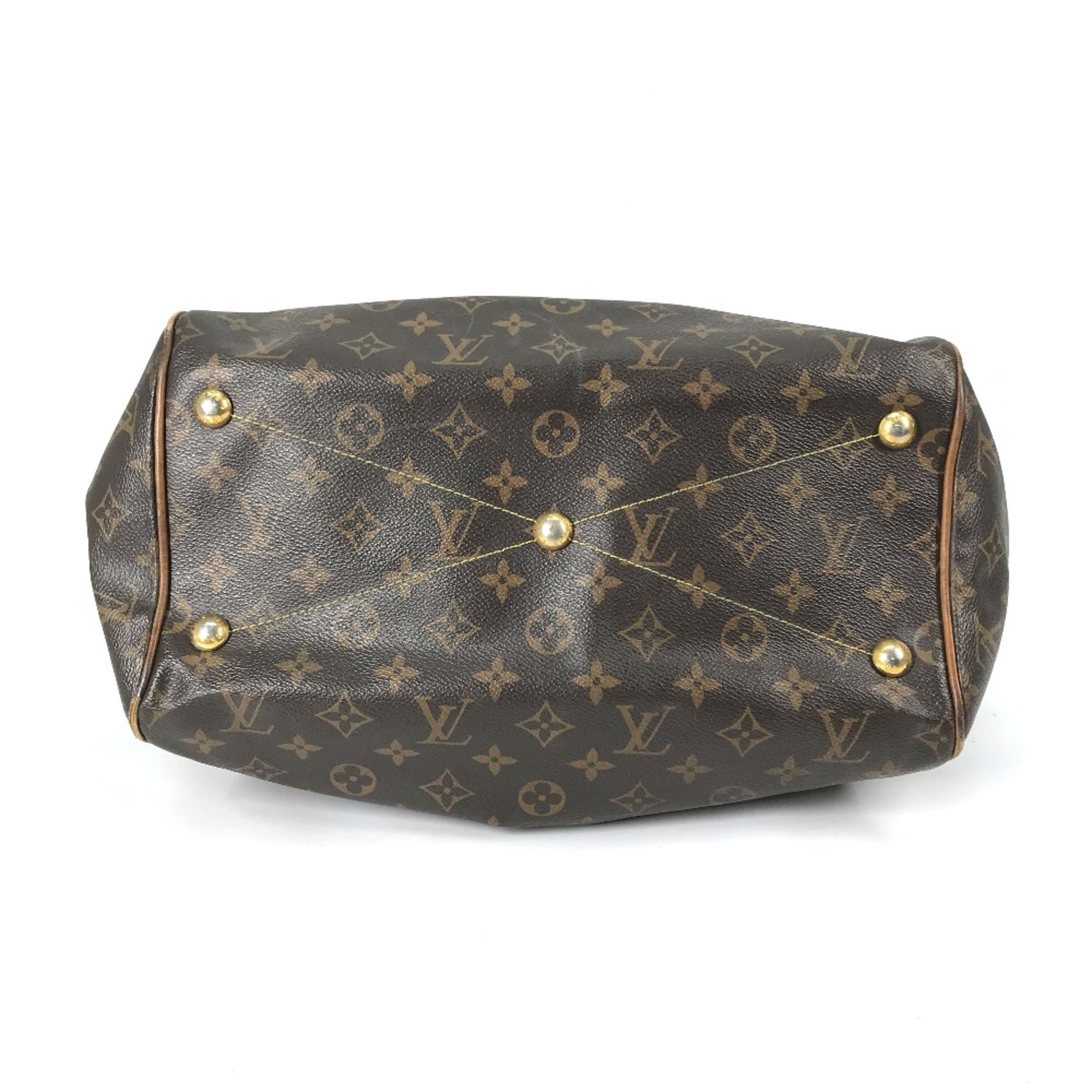 Louis Vuitton M40144 Monogram Shoulder Bag Hand Bag Brown