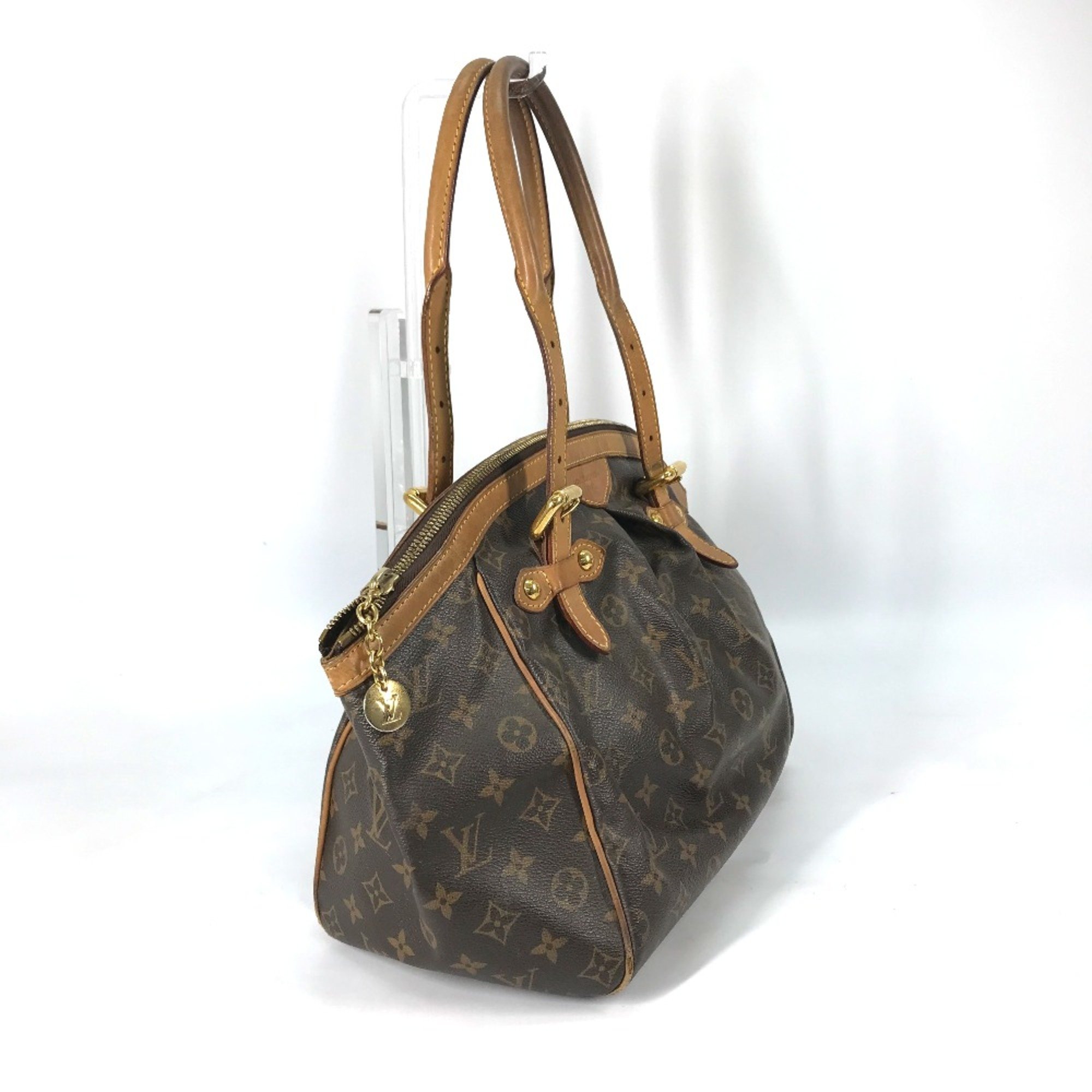 Louis Vuitton M40144 Monogram Shoulder Bag Hand Bag Brown