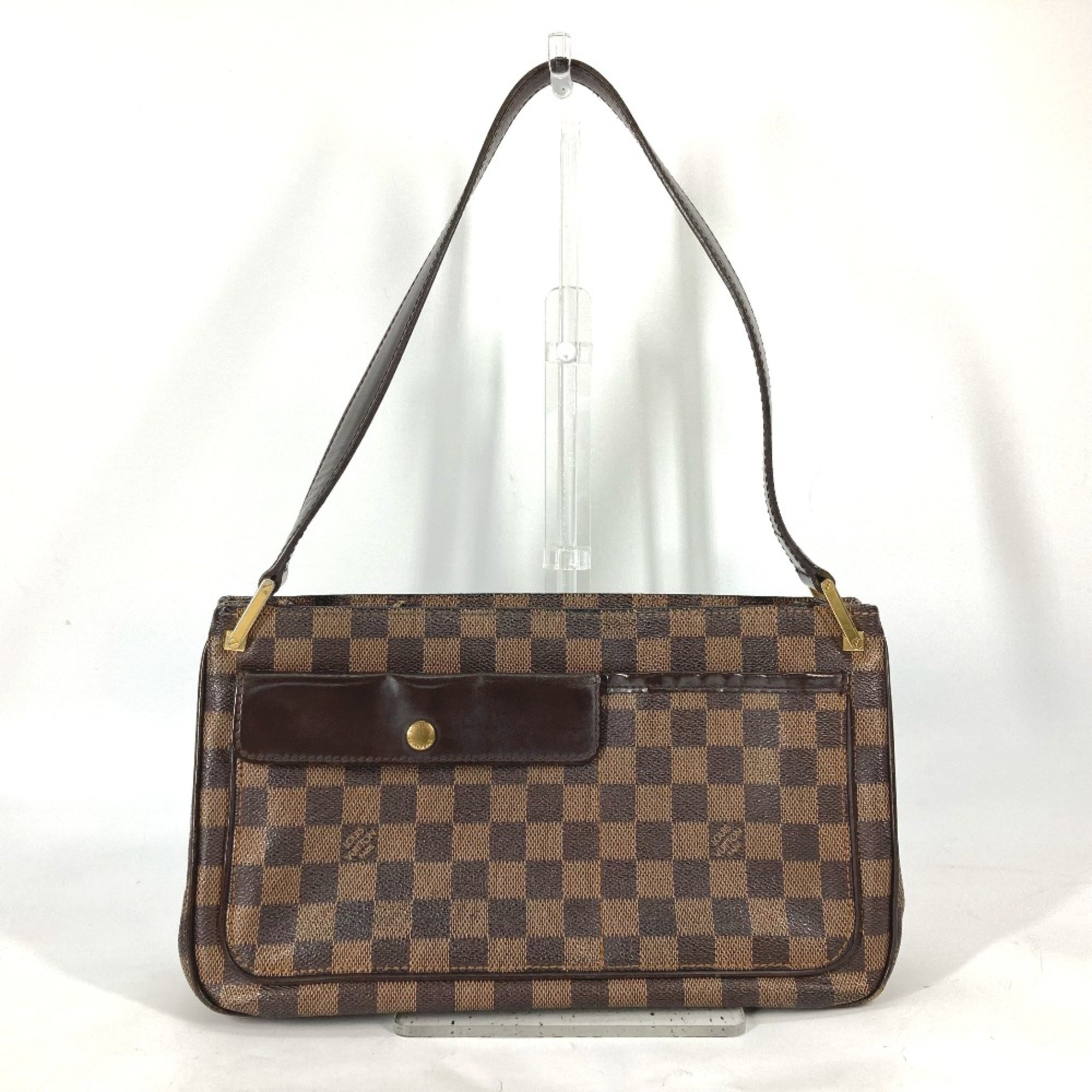 Louis Vuitton N51129 Damier bag shawl Shoulder Bag Ebene Brown