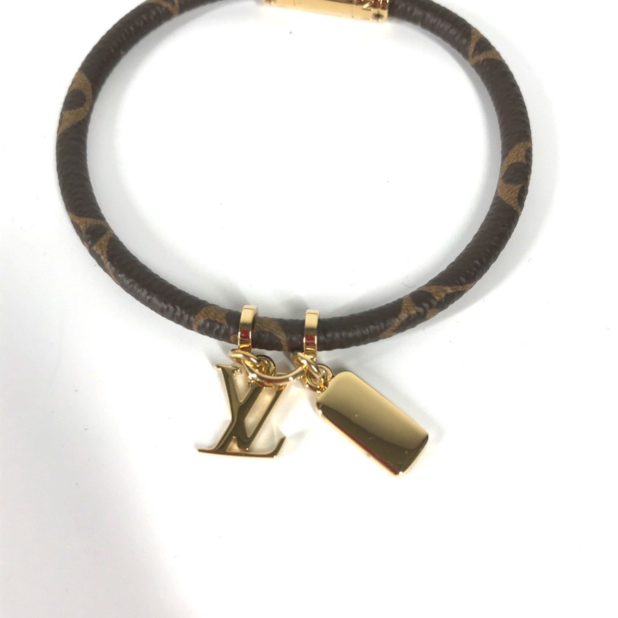 Louis Vuitton MP299E NBA collaboration Bangle Bracelet Brown