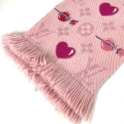 Louis Vuitton M71587 heart lip lips fringe Scarf pink Red