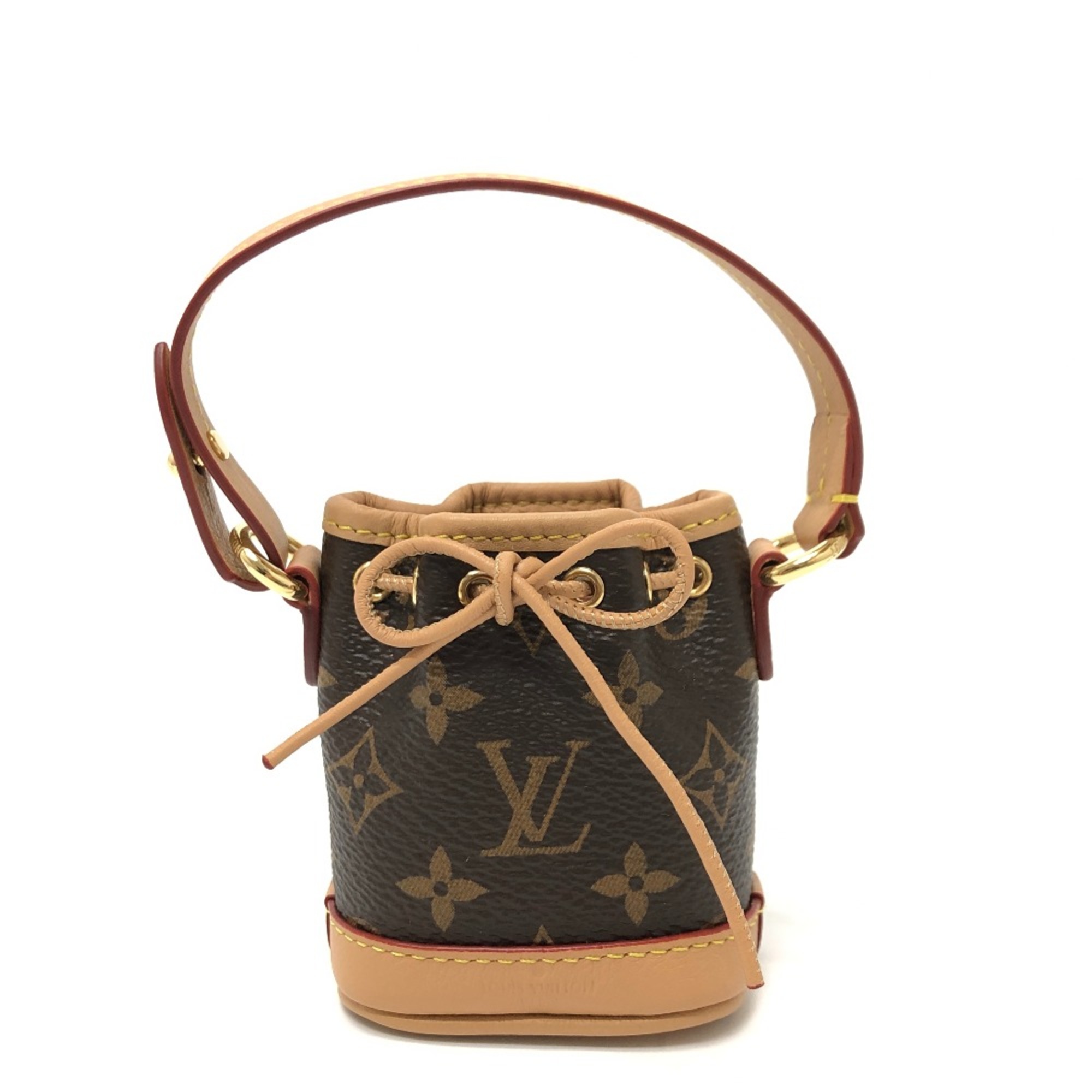 Louis Vuitton M00818 Monogram Key Holder charm Brown GoldHardware