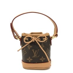 Louis Vuitton M00818 Monogram Key Holder charm Brown GoldHardware