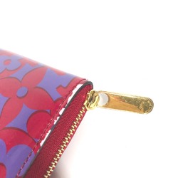 Louis Vuitton M90130 2014 Valentine Sweet-Monogram Wallet Coin Compartment Vernis coin purse Rose Andian purple