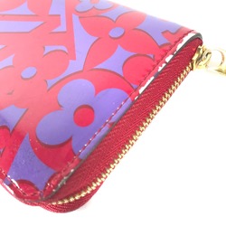 Louis Vuitton M90130 2014 Valentine Sweet-Monogram Wallet Coin Compartment Vernis coin purse Rose Andian purple