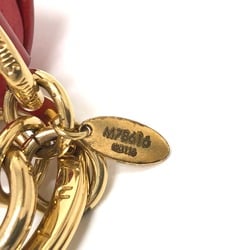 Louis Vuitton M78616 Monogram Charm Brown/Red GoldHardware