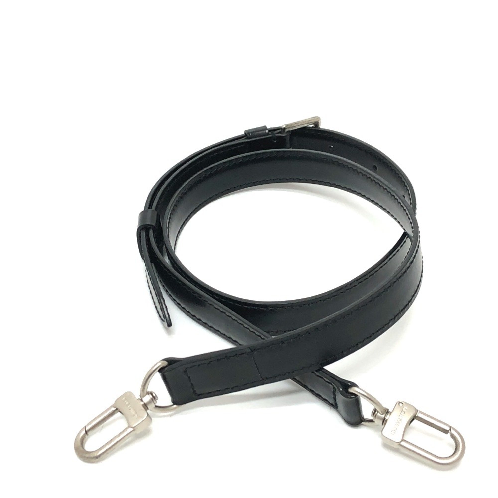 Louis Vuitton Shoulder strap replacement Shoulder strap Black SilverHardware