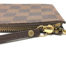 Louis Vuitton N63092 Damier Wallet Card Case Folded wallet Brown GoldHardware