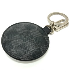 Louis Vuitton M68667 Damier Graphite Key ring Key Holder White/Black