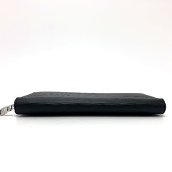 Louis Vuitton M63852 Epi Zip Around Long Wallet Black SilverHardware