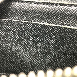 Louis Vuitton M63375 Taiga Coin Compartment coin purse Black SilverHardware