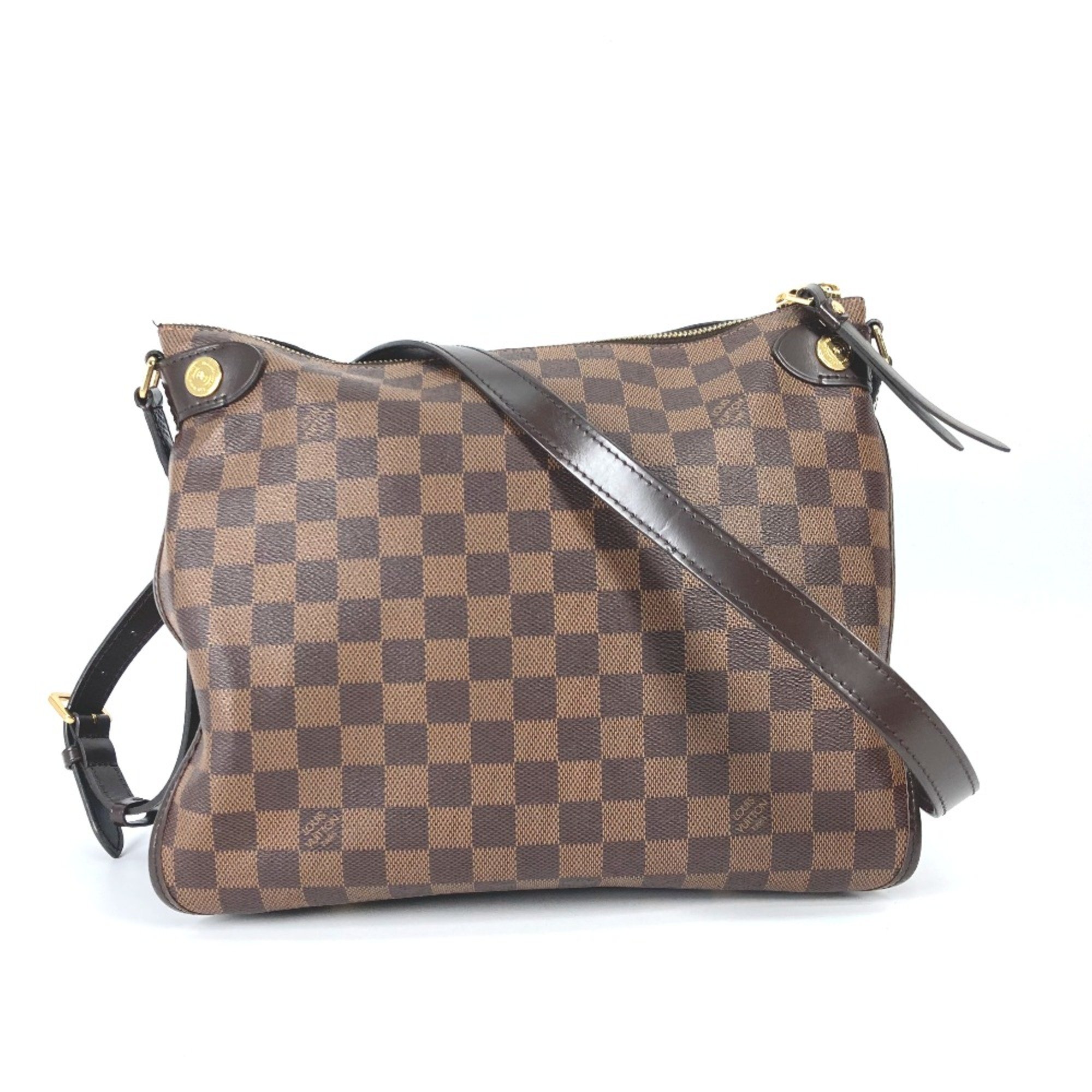 Louis Vuitton N41425 Damier Bag Crossbody Shoulder Bag Ebene Brown