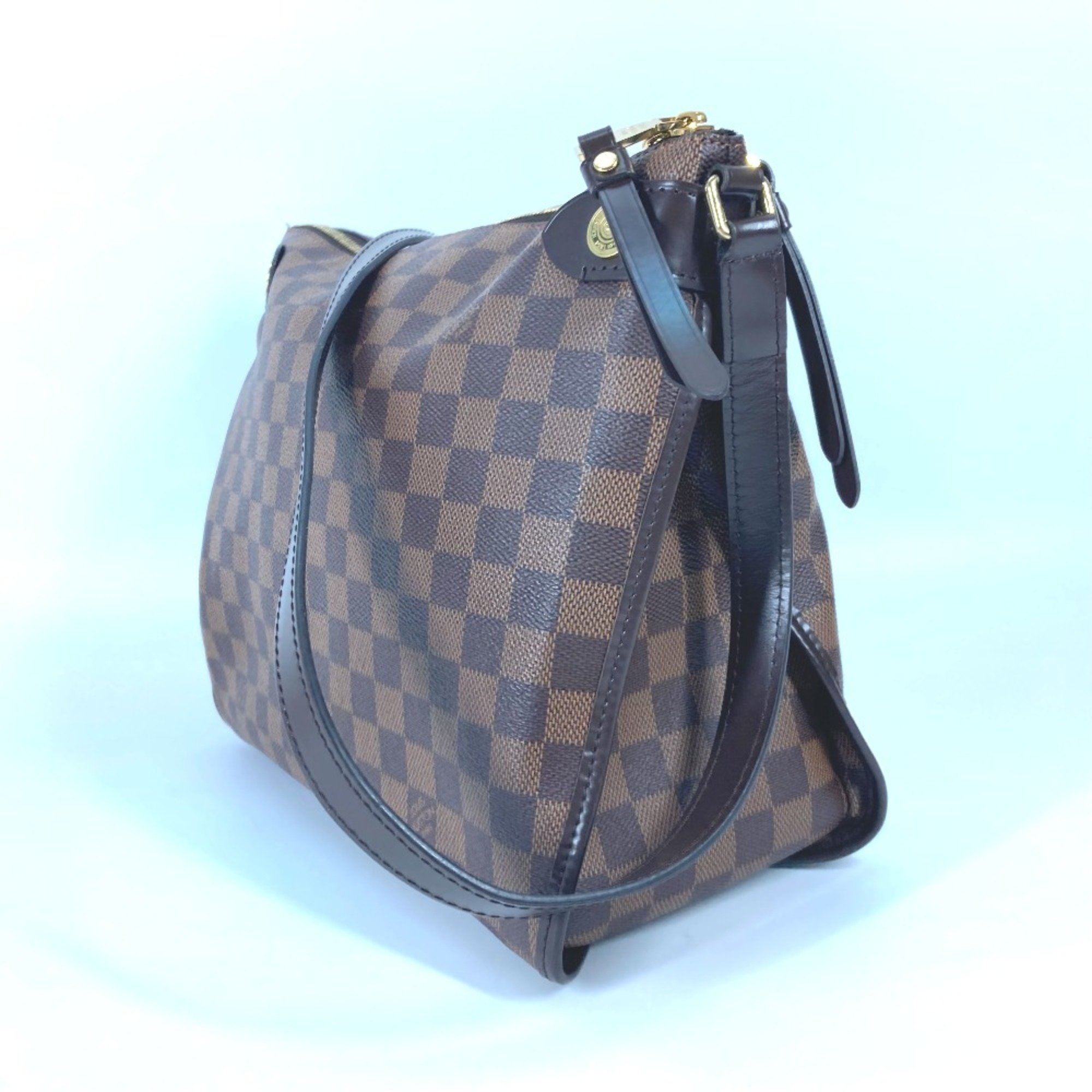 Louis Vuitton N41425 Damier Bag Crossbody Shoulder Bag Ebene Brown