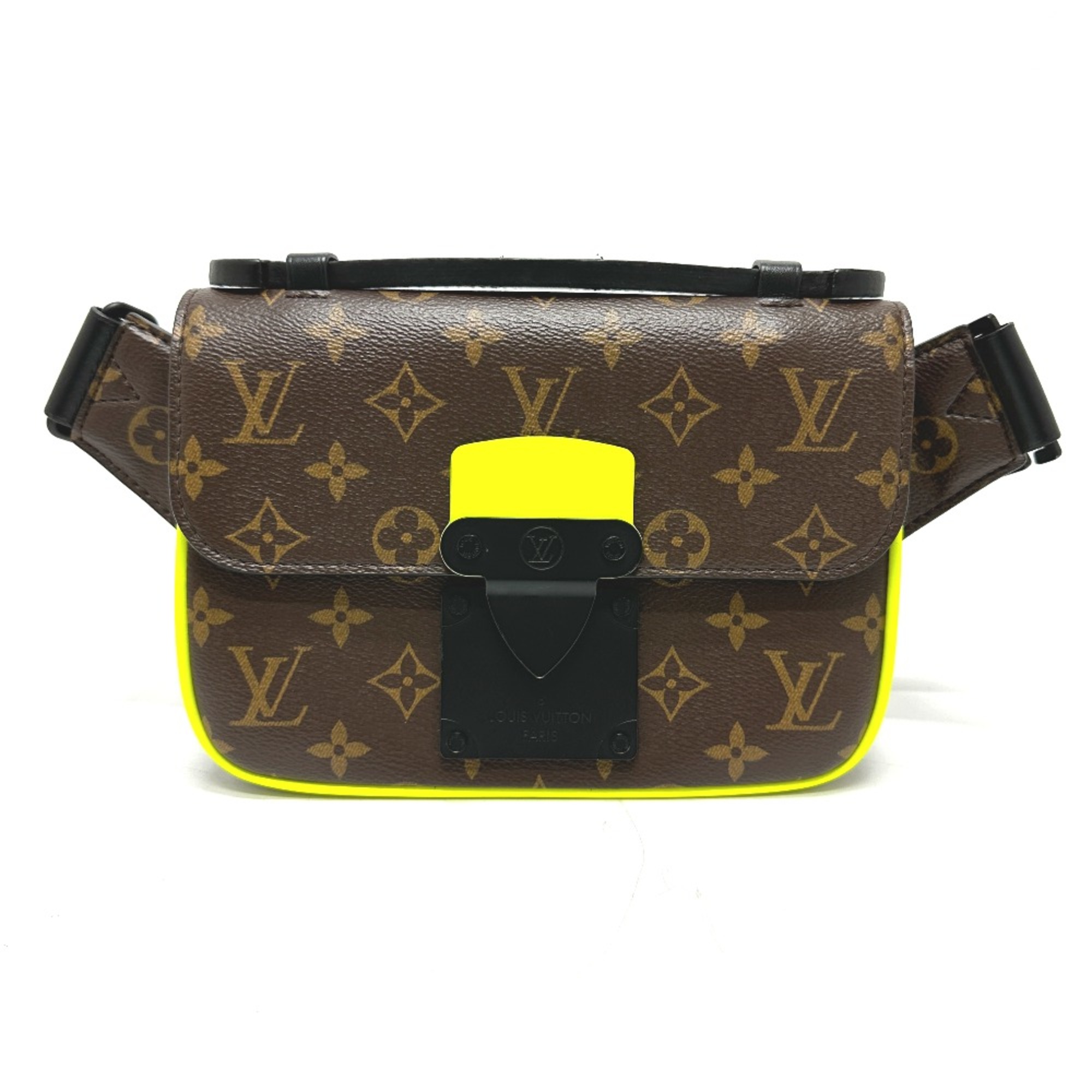 Louis Vuitton M45864 Monogram waist pouch bag Shoulder Bag Brown