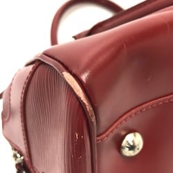 Louis Vuitton M5931M Epi Bag Mini Duffle Bag Shoulder Hand Bag Red SilverHardware