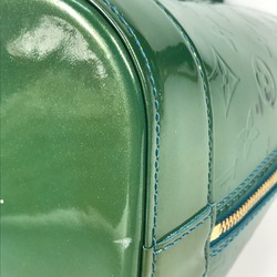 Louis Vuitton M93628 MonogramVernis Tote Bag Bag Glitter Hand Bag Blue galatic Green