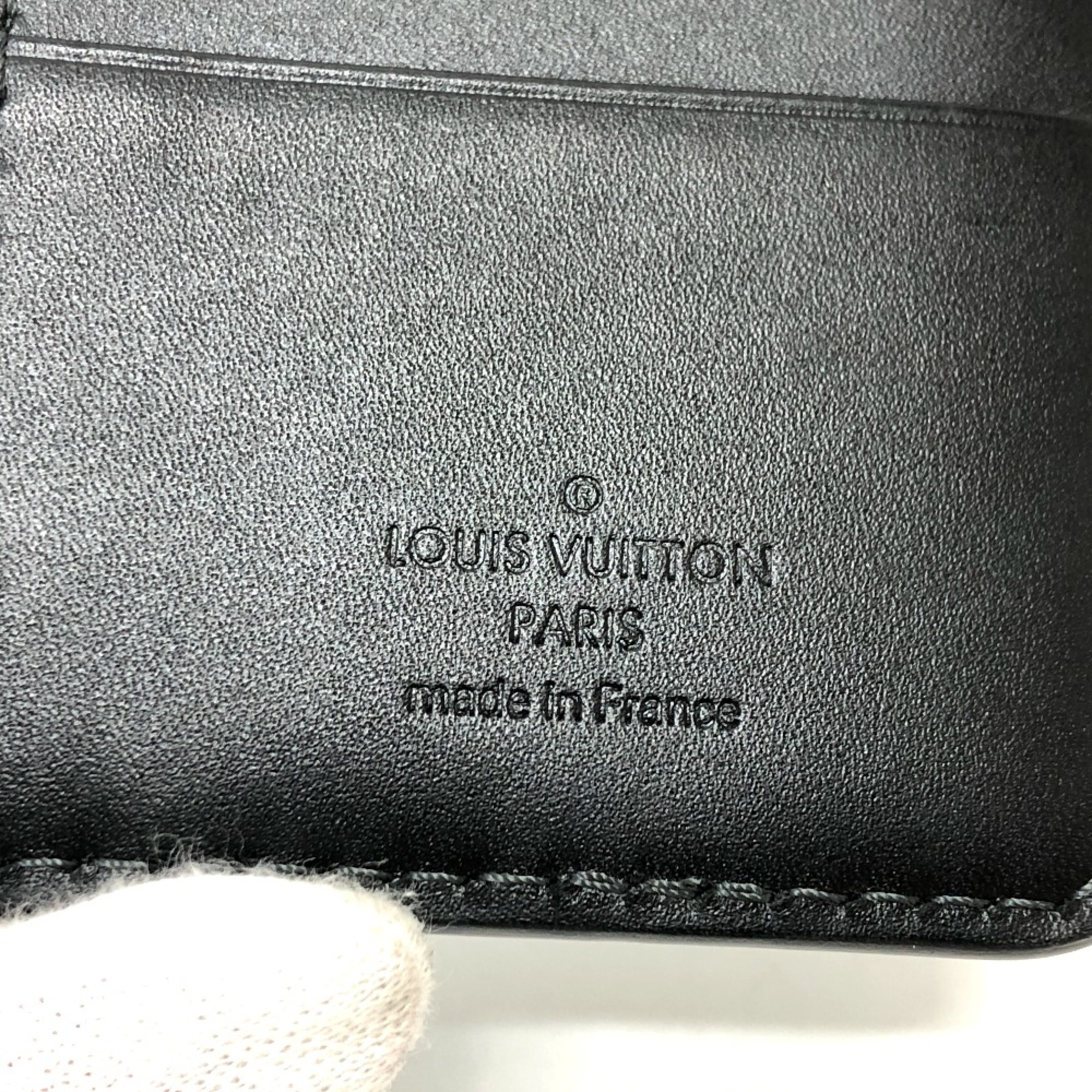 Louis Vuitton M92997 Utah IC case Card Case Black