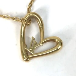 Louis Vuitton M00465 heart Accessories chain Necklace Gold