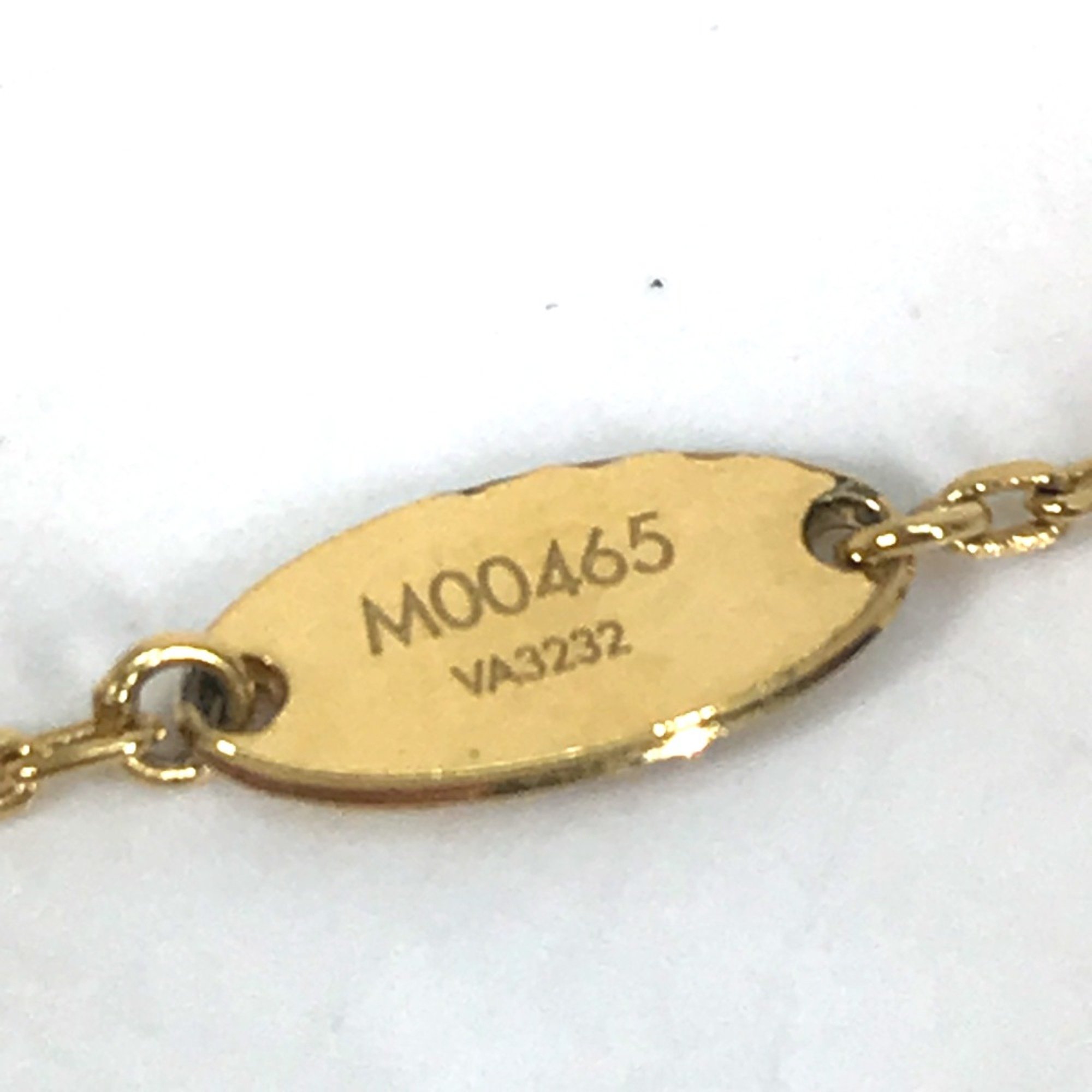 Louis Vuitton M00465 heart Accessories chain Necklace Gold