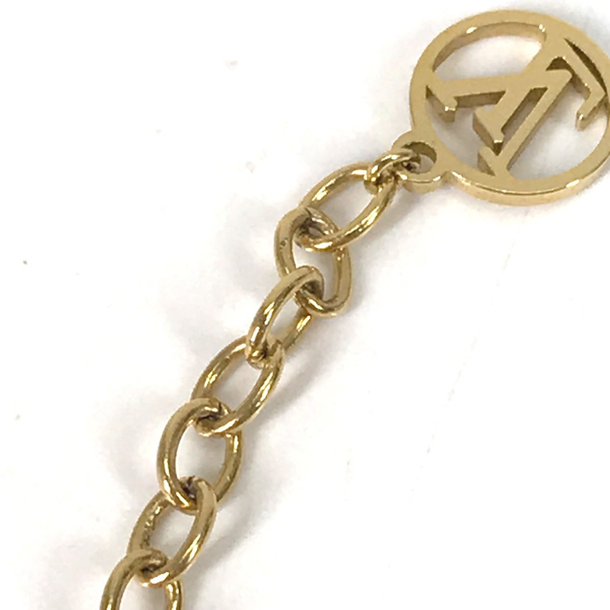 Louis Vuitton M00465 heart Accessories chain Necklace Gold