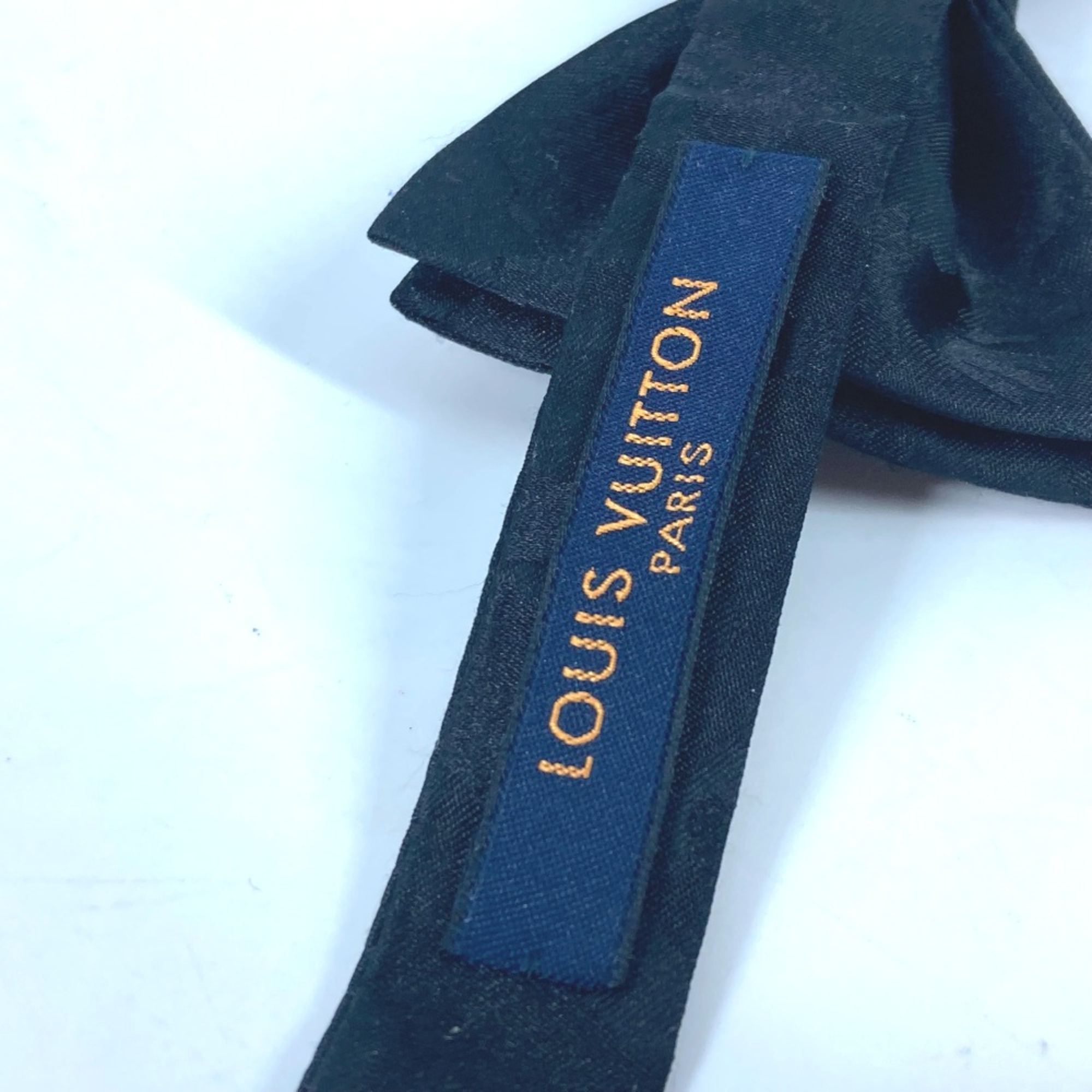 Louis Vuitton MP2706 Ribbon Ribon Butterfly Necktie Necktie Black