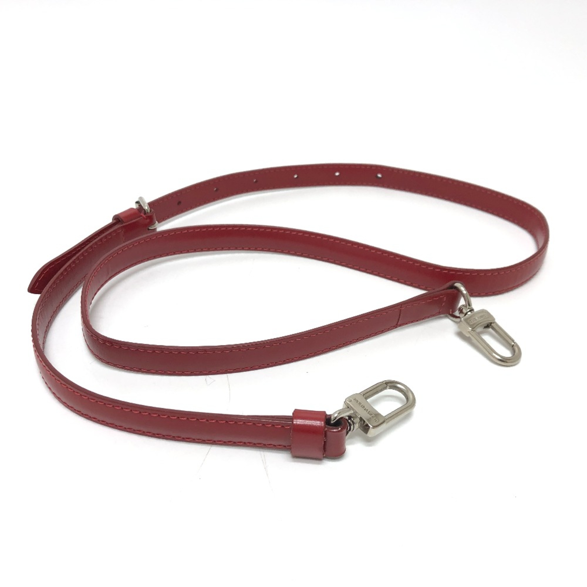 Louis Vuitton Shoulder strap Red SilverHardware