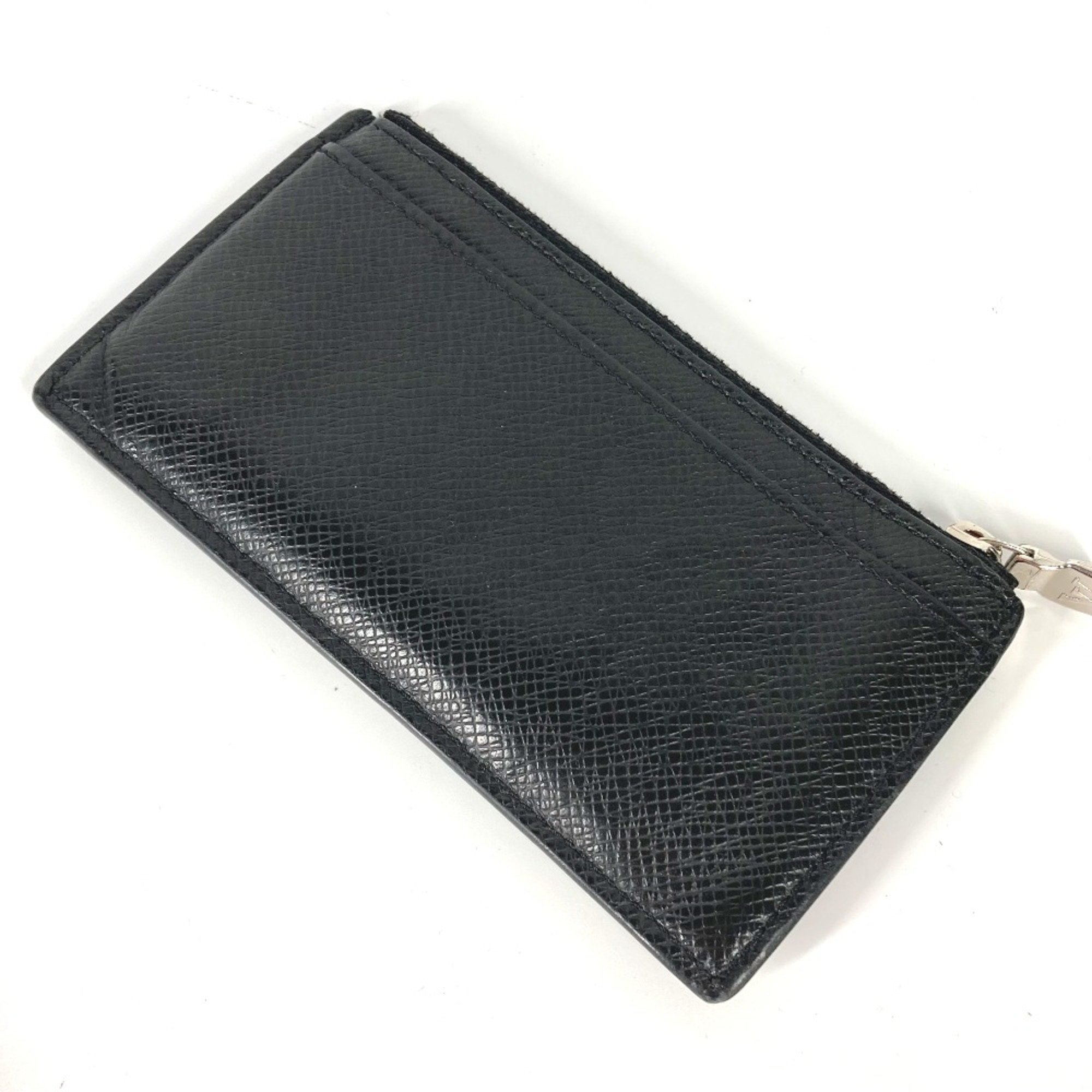 Louis Vuitton M62914 Taiga Fragment Case Coin Compartment Wallet coin purse Black