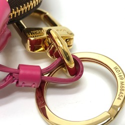 Louis Vuitton M68454 Monogram Key Holder Bag Charm Purple Based Multicolore/GoldHardware