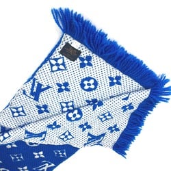 Louis Vuitton M71839 2018AW fringe Scarf blue White