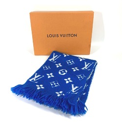 Louis Vuitton M71839 2018AW fringe Scarf blue White