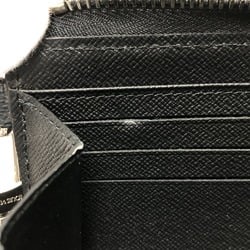 Louis Vuitton N60379 Damier Graphite L-shaped long wallet with strap Long Wallet Black SilverHardware