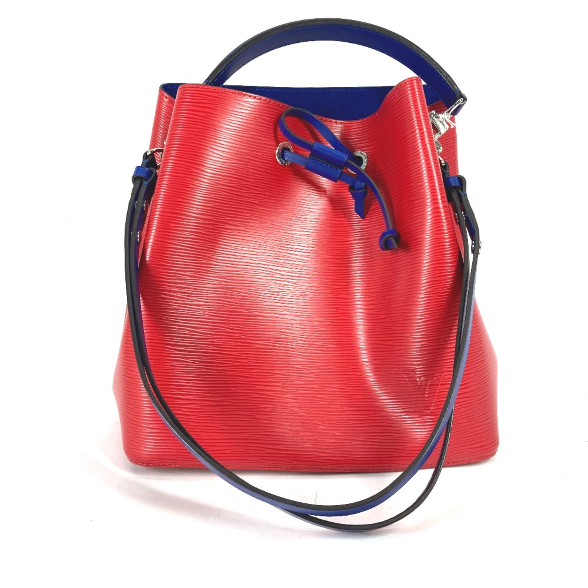 Louis Vuitton M54365 Epi Bicolor Bucket type shoulder bag 2WAY bag Hand Bag Shoulder Bag Coklico Red blue