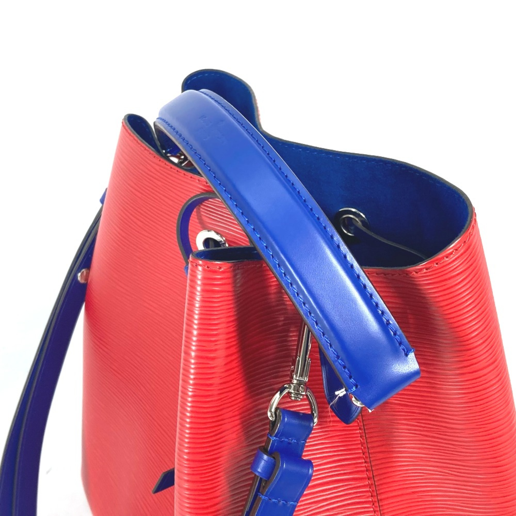 Louis Vuitton M54365 Epi Bicolor Bucket type shoulder bag 2WAY bag Hand Bag Shoulder Bag Coklico Red blue