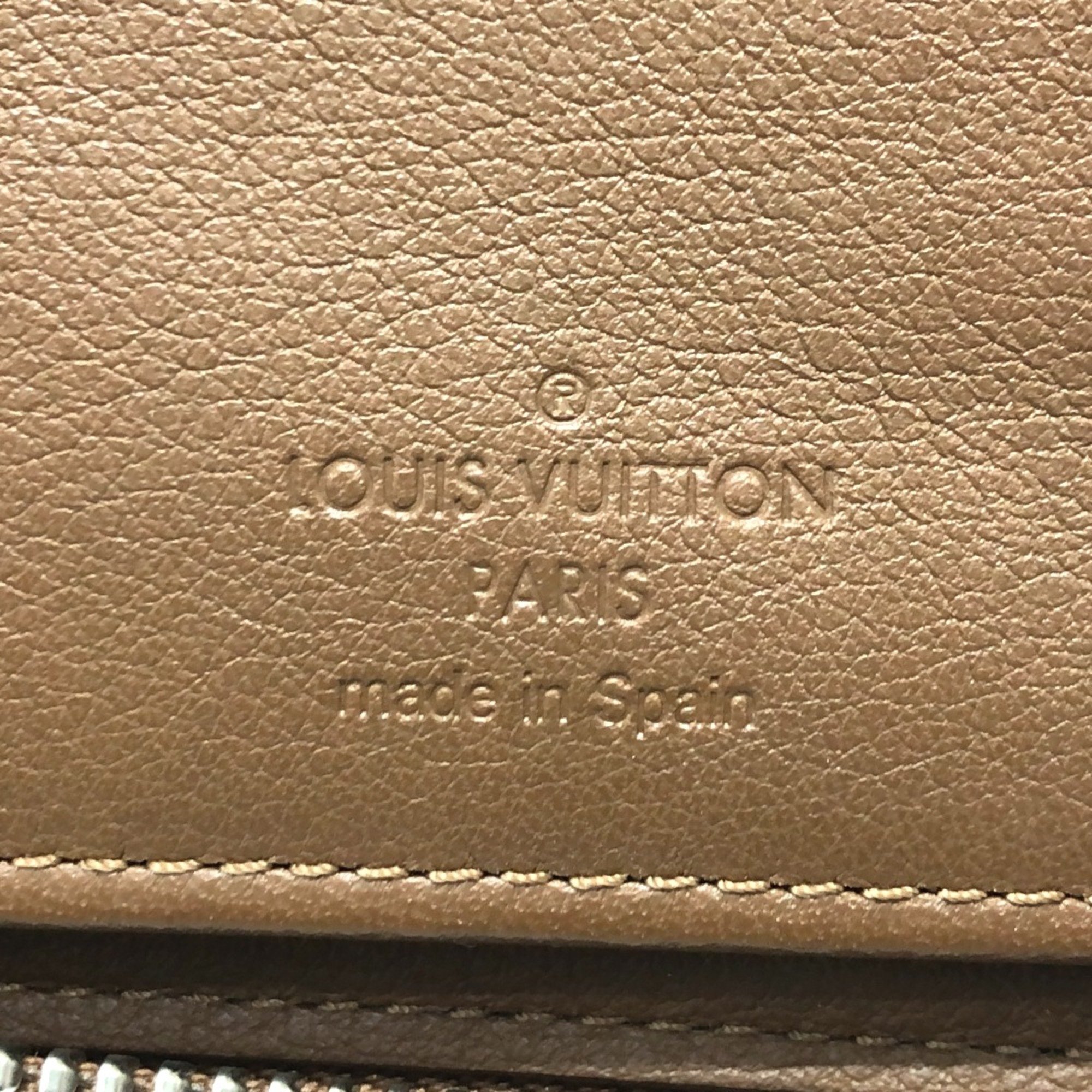 Louis Vuitton M58864 Long Wallet Brown SilverHardware