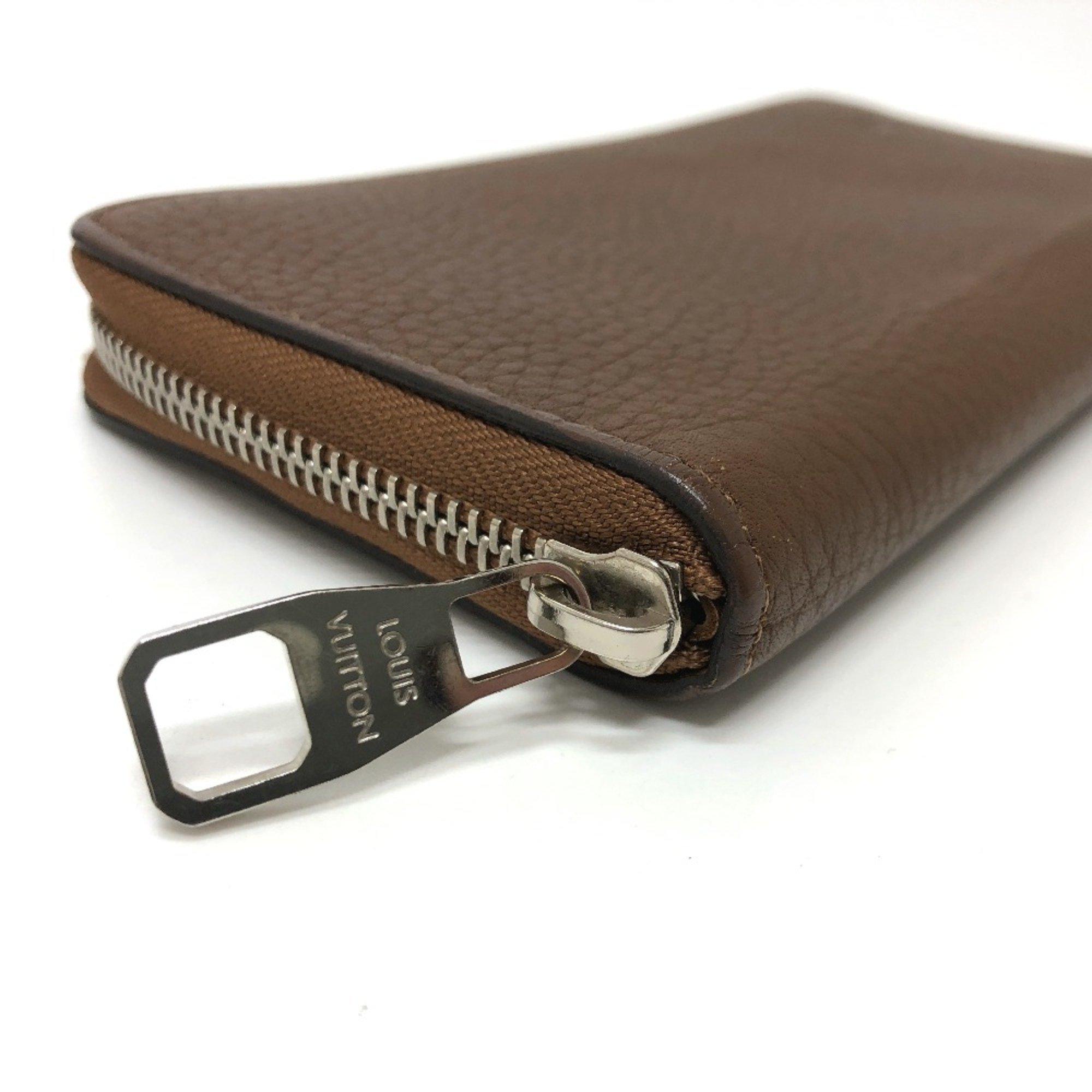 Louis Vuitton M58864 Long Wallet Brown SilverHardware