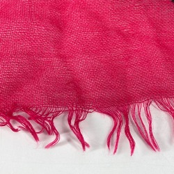 Louis Vuitton M72379 Shawl fringe Rose Stole/Shawl Fuchsia pink Black