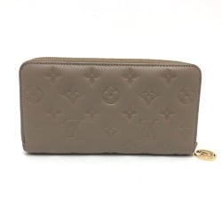 Louis Vuitton M81511 Monogram emboss Zip Around Long Wallet BeigeBased GoldHardware